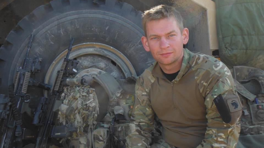 Ordsall soldier runs ultramarathon to raise money for hometown junior football club.