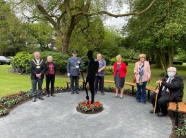 New salford soldier sculpture. Image credit: Salford Council