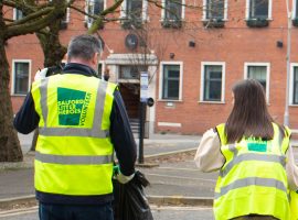 New Bailey announce community litter pick with Salford Litter Picking Heroes
