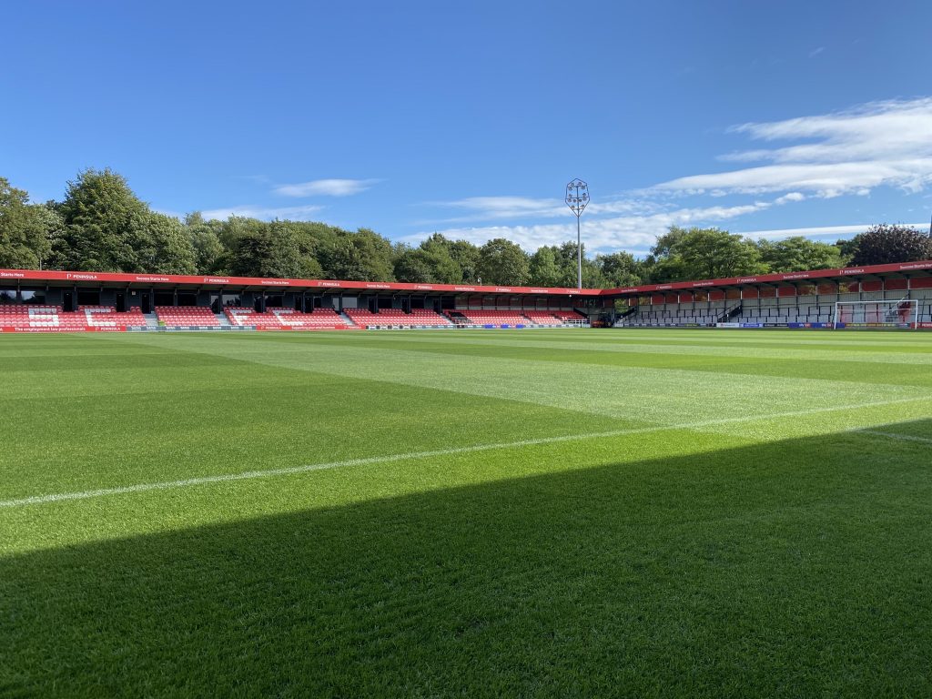 The Peninsula Stadium, photo credit: Salford City