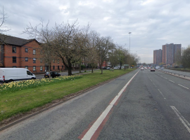 The A6 road in Pendleton. Image credit: Google maps