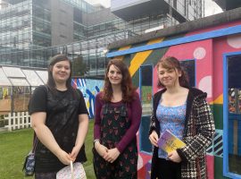 Emily (left), Victoria (centre), Heather (right). Image credit: Emmie Norton