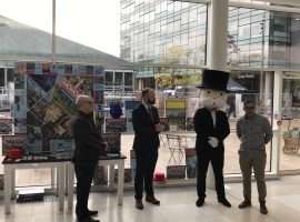 Salford Monopoly launch at Media City - credit: @SalfordFoodbank