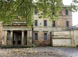 Buile Hill Mansion restoration project is underway. Photo: Courtney Davies