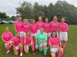 Worsley Wanderers Women's FC team.
Permission given by Kieran Rabbitt.