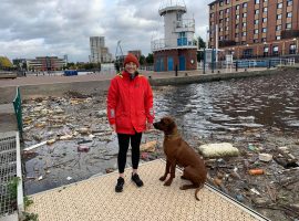 “We are swimming with fridges and takeaway boxes” Salford Swimmer disgusted by sewage and waste disposal dumped in local water spots