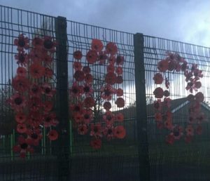 Salford Poppy Trail. Permission given by Vicki Tyrer.