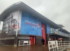 Christmas open water swimming is taking place in Salford Quays