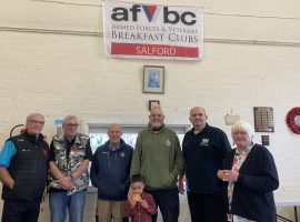 “My Grandfather was killed in 1917 in Belgium” – Salford veterans remember friends and family in run-up to Remembrance Sunday