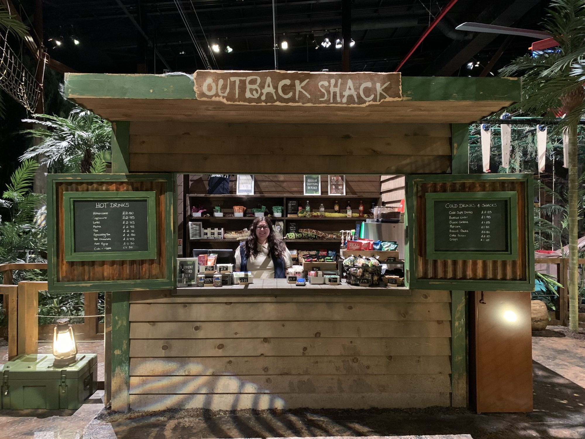 Outback Shack at the Jungle Challenge Jungle Challenge