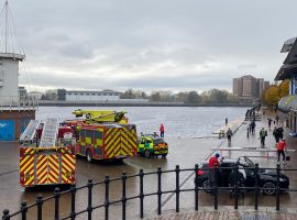 60-year-old man pronounced dead after entering Salford Quays