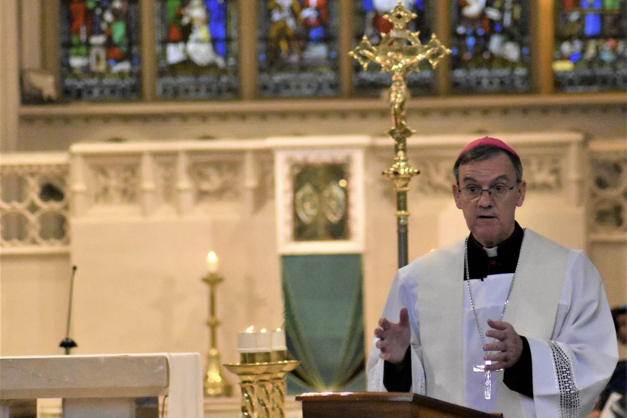 Bishop of Salford praises historic meeting as King Charles becomes first head of Church of England to pray publicly with Pope