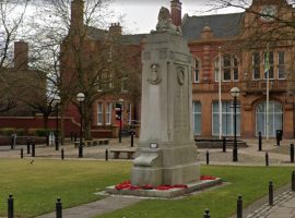 The Salford Memorial. Image credit: Google Maps