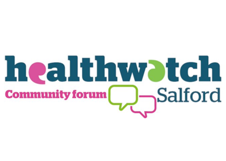 Healthwatch Salford forum logo. Photo: Healthwatch Salford, used with permission.