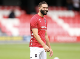 Match winner Jordan Turnbull
Image Credit: Salford City FC Charlotte Tattersall