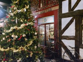 Victorian Christmas Tree in Lark Hill Place - Taken by Annie Dixon