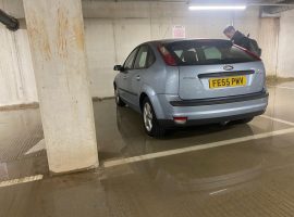 Flooding by car in Adelphi Wharf
Image Credit - Owen Lambert (Permission granted)