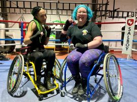 Image of Adaptive Boxers, Luiz Faye and Gwendoline Macdonald