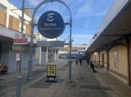 Eccles shopping centre
Credit: Joseph Hatton