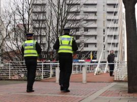 Police dive team begin search for Charley Gadd in the River Irwell