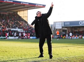 Salford City manager, Gary Bowyer.