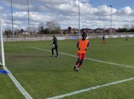 Irlam FC, pre-match training