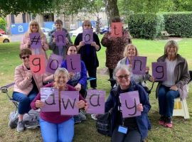 Back row left to right-Maureen Jolley, Heather Kennedy, Anne Overgood, Nikola Barber 

Middle row left to right-Suzanne Dougan, Marie Davies, Beth O’Shaughnessy, Janis Barber 

Front row left to right- Elaine Barber, Judith Robertson