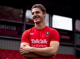 Salford City FC sign forward Lorent Tolaj on loan for the 2022-23 season