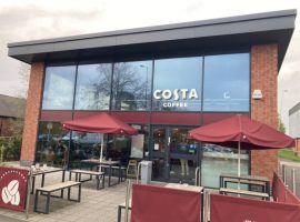 Costa Coffee on Regent retail park off Regent Road. Picture credit: Hayden Knowles.