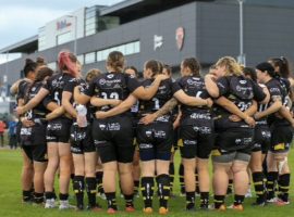 Salford Red Devils Womens Team Huddle