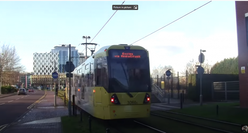 Eccles tram line