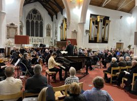 Salford Symphony Orchestra at their 75th Anniversary Concert. Image taken by Emma White.