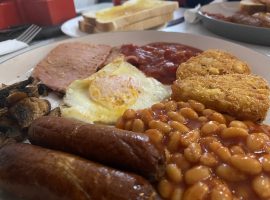 Porky Pigs Traditional Breakfast. Image by Harry Warner