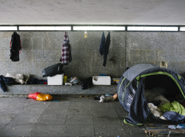 Homeless people.
Image credit: Creative Commons - https://redfightback.org/austerity-housing-homelessness-in-britain-today/
