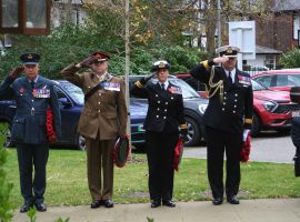 Broughton House honours the fallen at Remembrance Day celebrations
