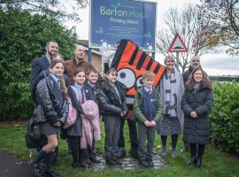 Pupils and partners at Barton Moss Primary. Credit: Kathryn Shaw