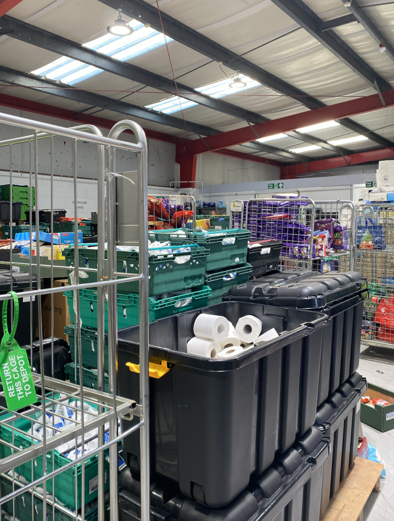 Salford food bank warns of skyrocketing demand as temperatures drop