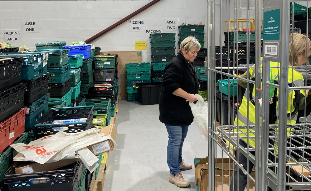 Salford Food Bank. Credit: Beth Smith.