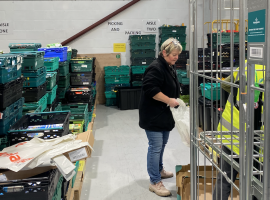 Salford Food Bank. Credit: Beth Smith.