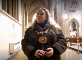 Salford Ceremonial Mayor holds charity event  at St John's Cathedral