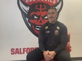 World Cup finalist Tim Lafai extends stay with Salford Red Devils