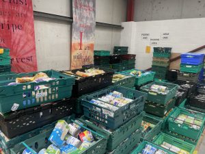The Salford Food Banks Donations by Alfie Mulligan