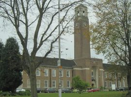 Salford City Council, Swinton. Image from Wikimedia commons.