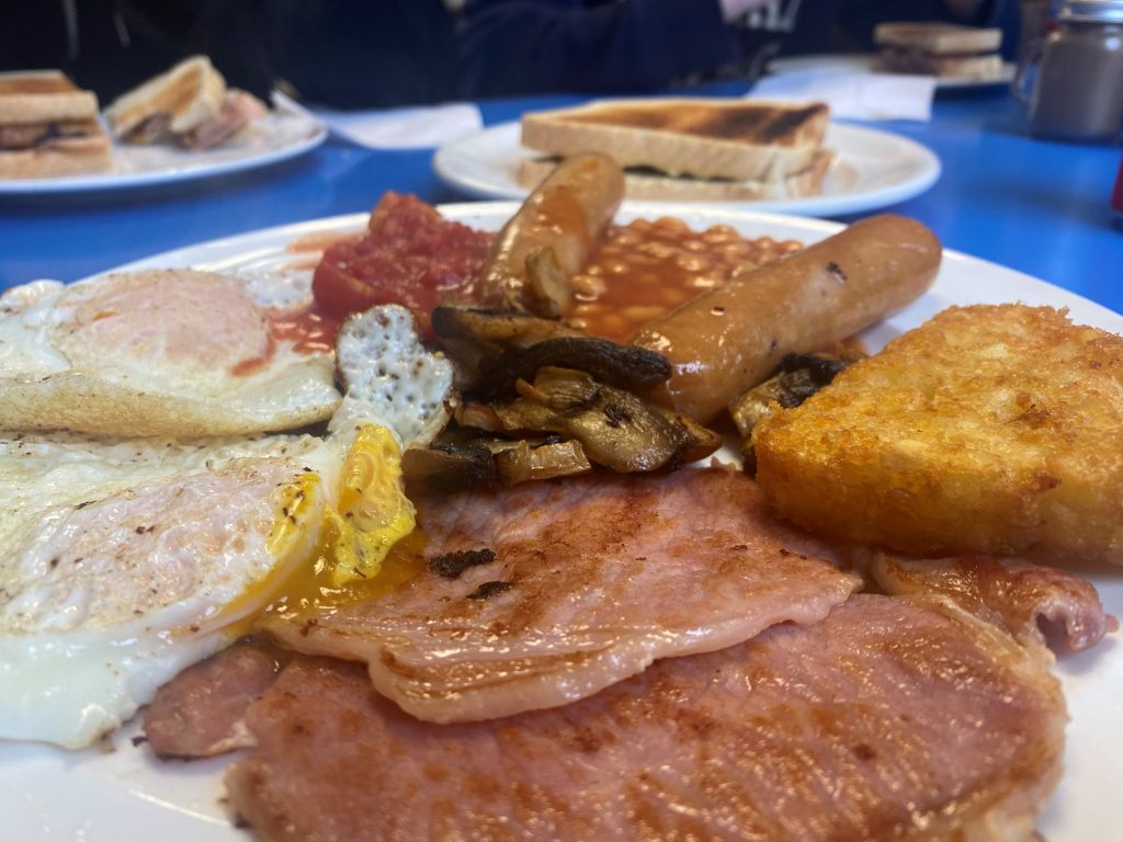 Image taken of the breakfast by Alfie Mulligan