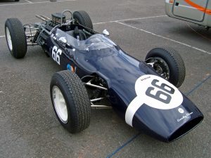 A Parked Cooper Racing Car in the Donnington Paddock