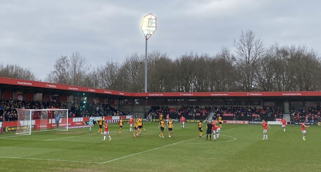 Salford vs Newport - Photo via Alfie Mulligan