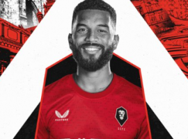 Adrian Mariappa (Photo from Salford City twitter)