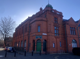 Salford Lads Club sits down the road of The Tatton. Image by Harry Warner