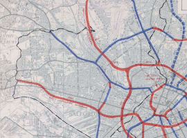 SELNEC plans for Salford in 1962.  Image: Manchester City Council under Creative Commons license.