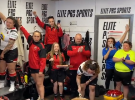 Red devils women po0st match (Salford Red devils twitter)